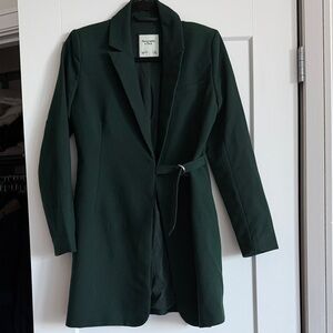 Abercrombie Green Women's Blazer Dress